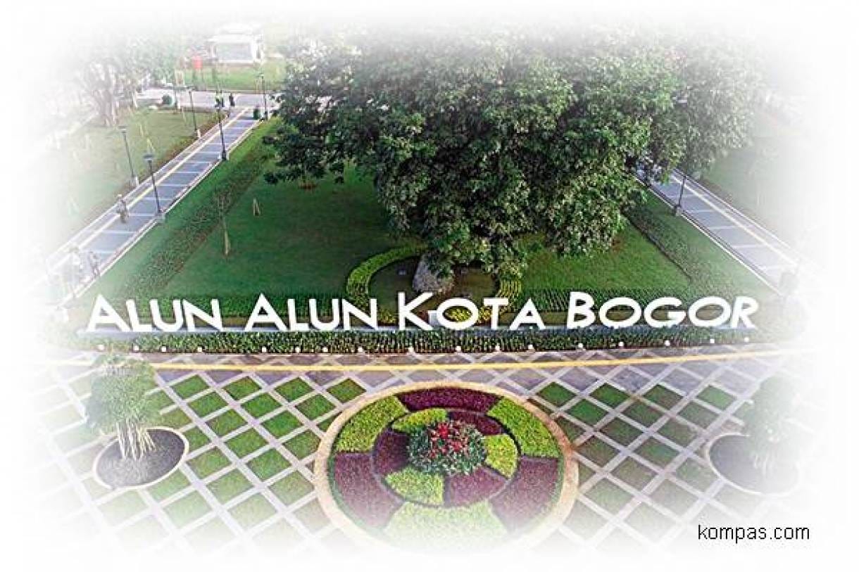 Alun Alun Kota Bogor, Penghubung  Stasiun Bogor, Masjid Agung Dan Warung Padang Legendaris